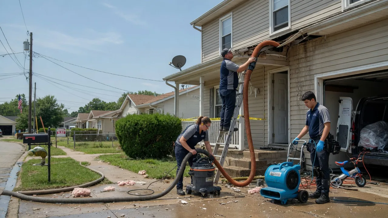 Water Damage Restoration in Lebo, KS near me